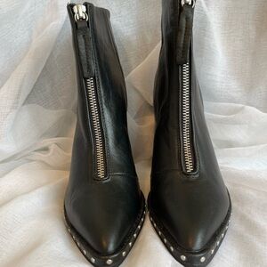 Sol Sana - Leather Studded Ankle Boots